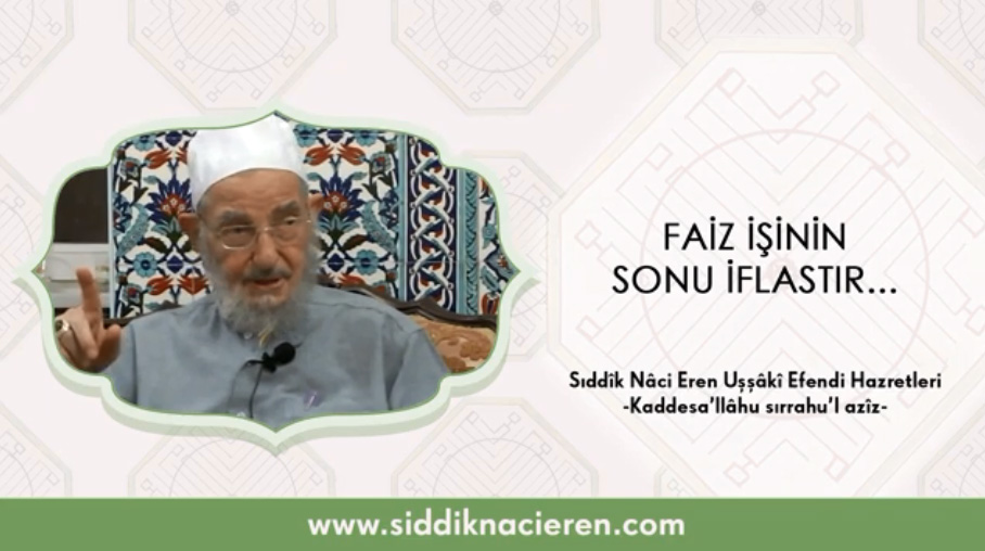 Faiz İşinin Sonu İflastır…